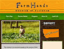 Tablet Screenshot of nourishtheflathead.org